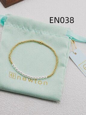 Enewton Gold Bead & Pearl Single Bracelet